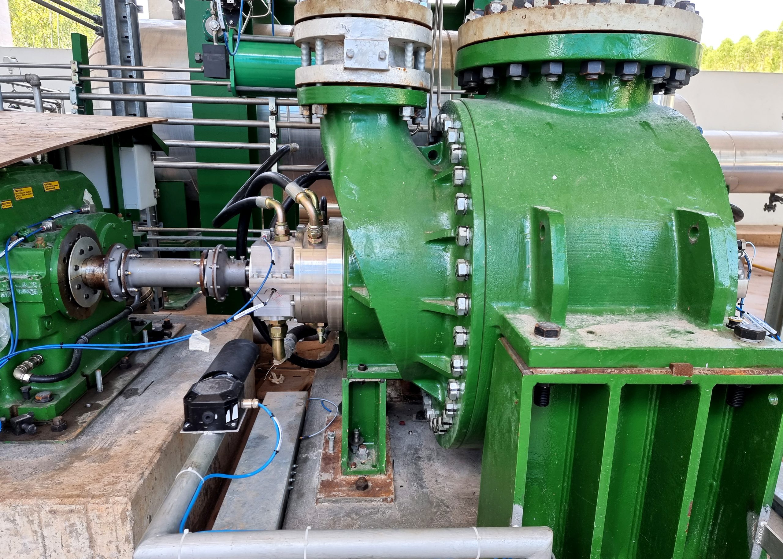 The process flow of Organic Rankine Cycle Power Plant.